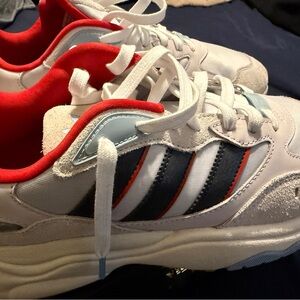 Adidas Retropy F90 Dash Grey Core Black Better Scarlet